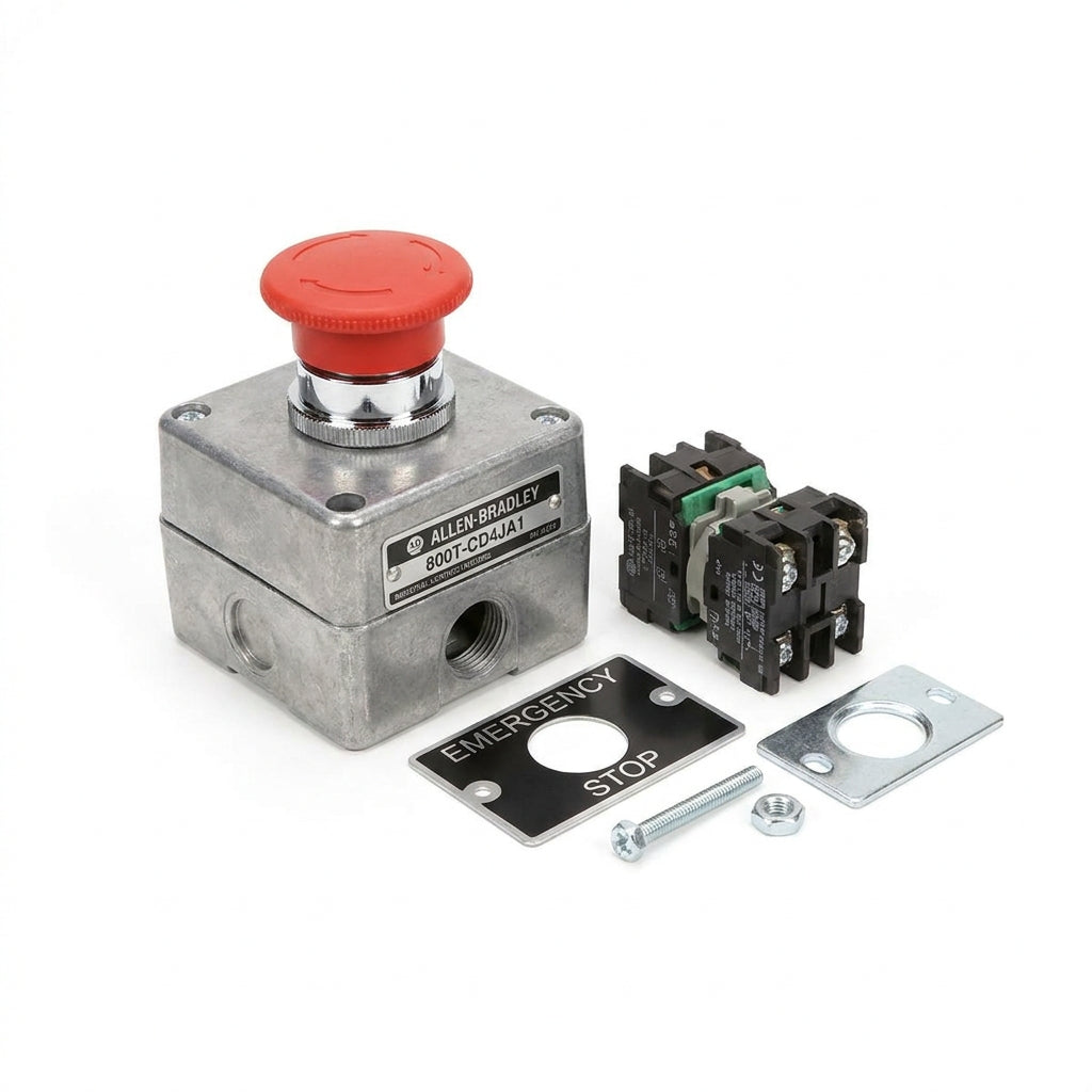 ALLEN-BRADLEY 800T-CD4JA1 BOTONES PULSADORES BOTONERAS Y ACCESORIOS