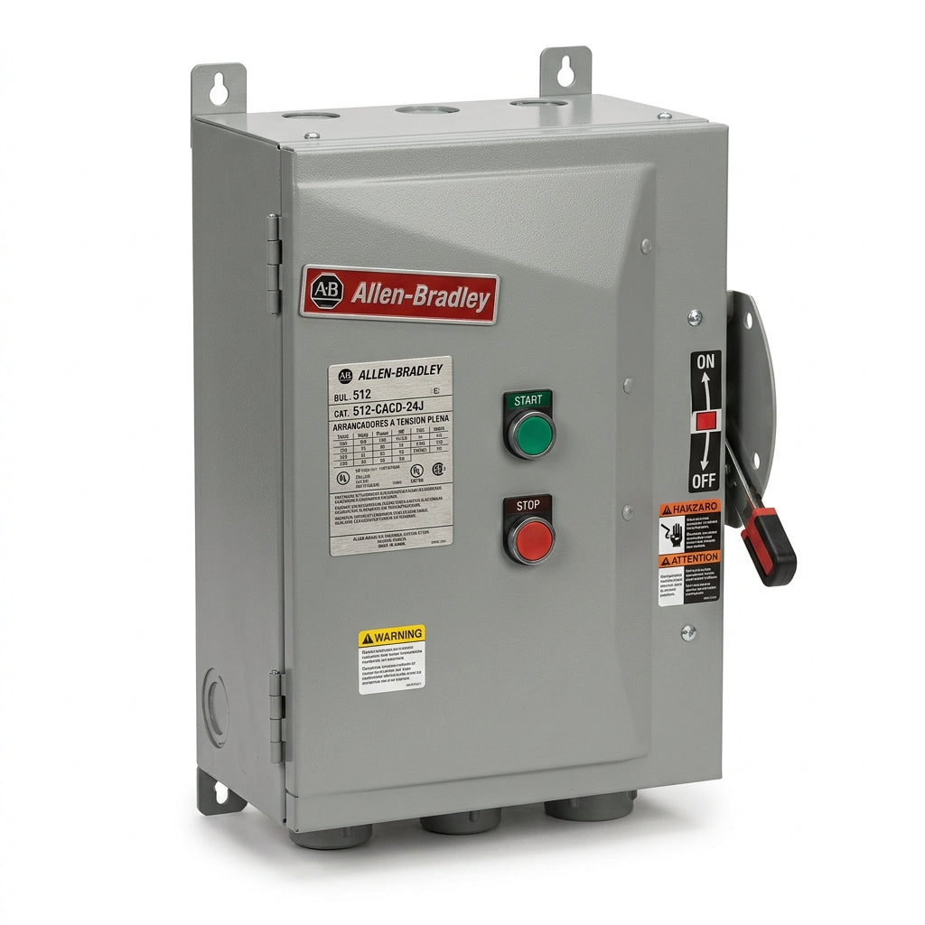 ALLEN-BRADLEY 512-CACD-24J ARRANCADORES A TENSION PLENA
