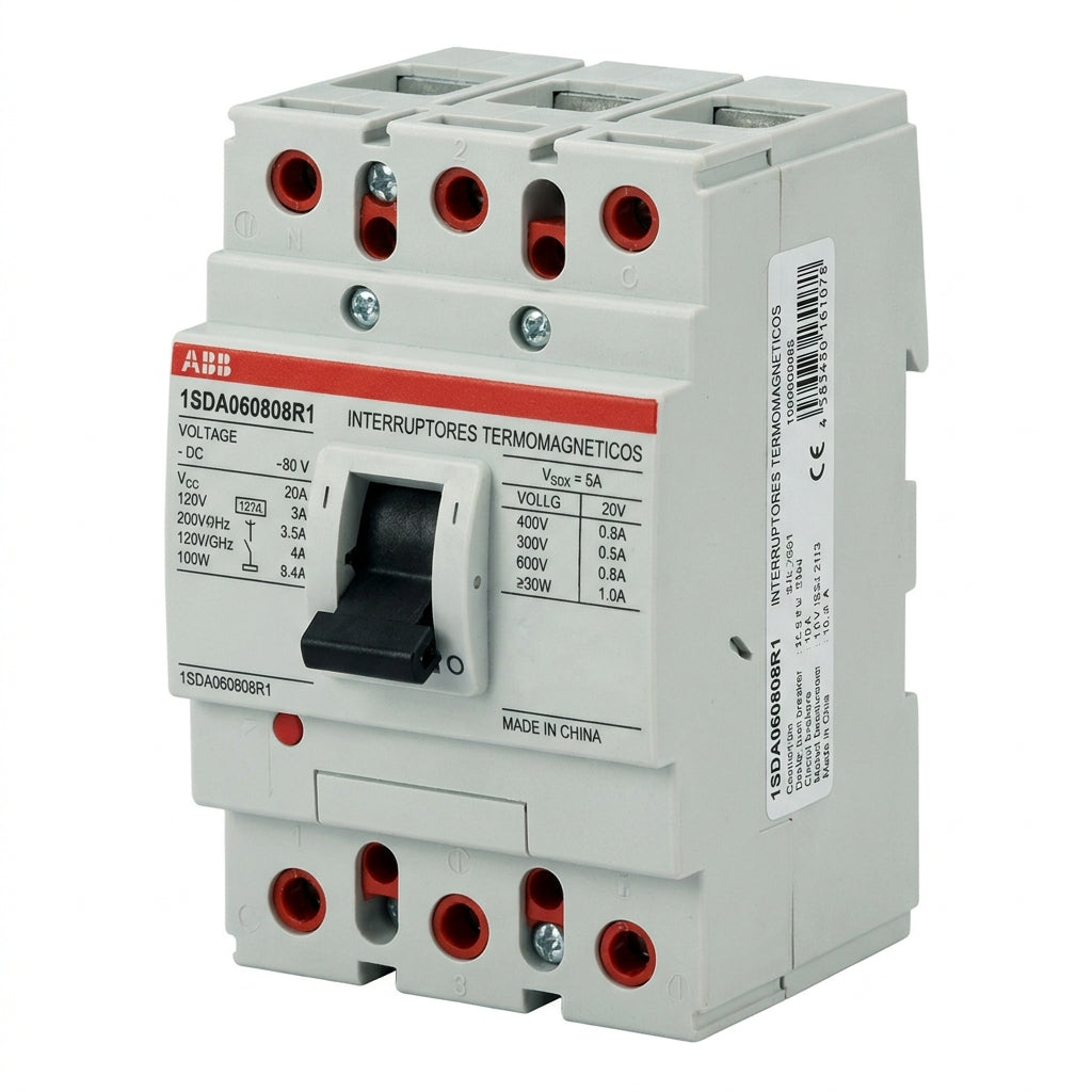 ABB 1SDA060808R1 INTERRUPTORES TERMOMAGNETICOS EN CAJA MOLDEADA