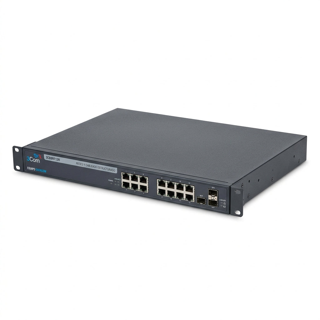 3COM 3CB9RF12R EQUIPO DATACOM (REDES Y CABLEADO ESTRUCTURADO)