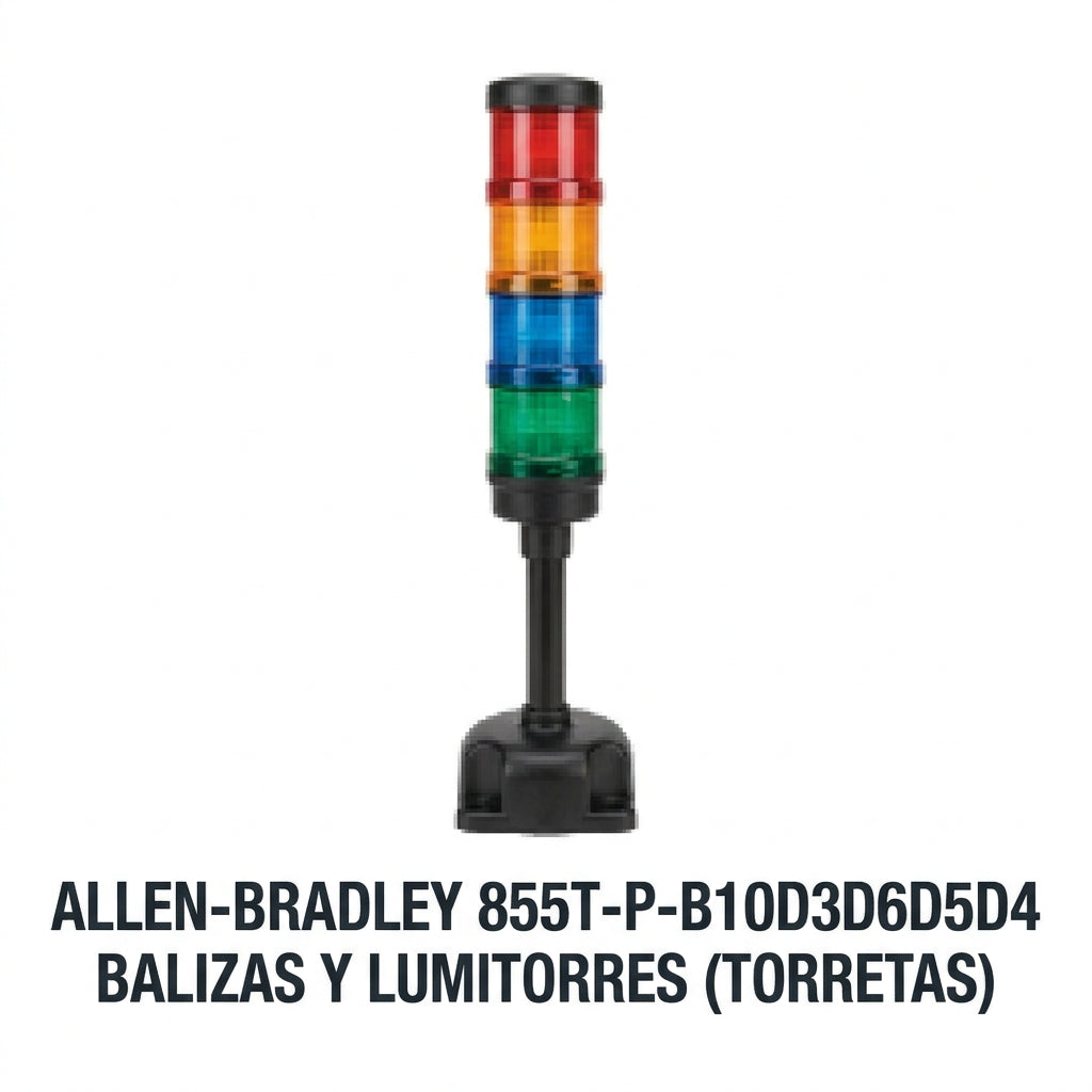 ALLEN-BRADLEY 855T-P-B10D3D6D5D4 BALIZAS Y LUMITORRES (TORRETAS)