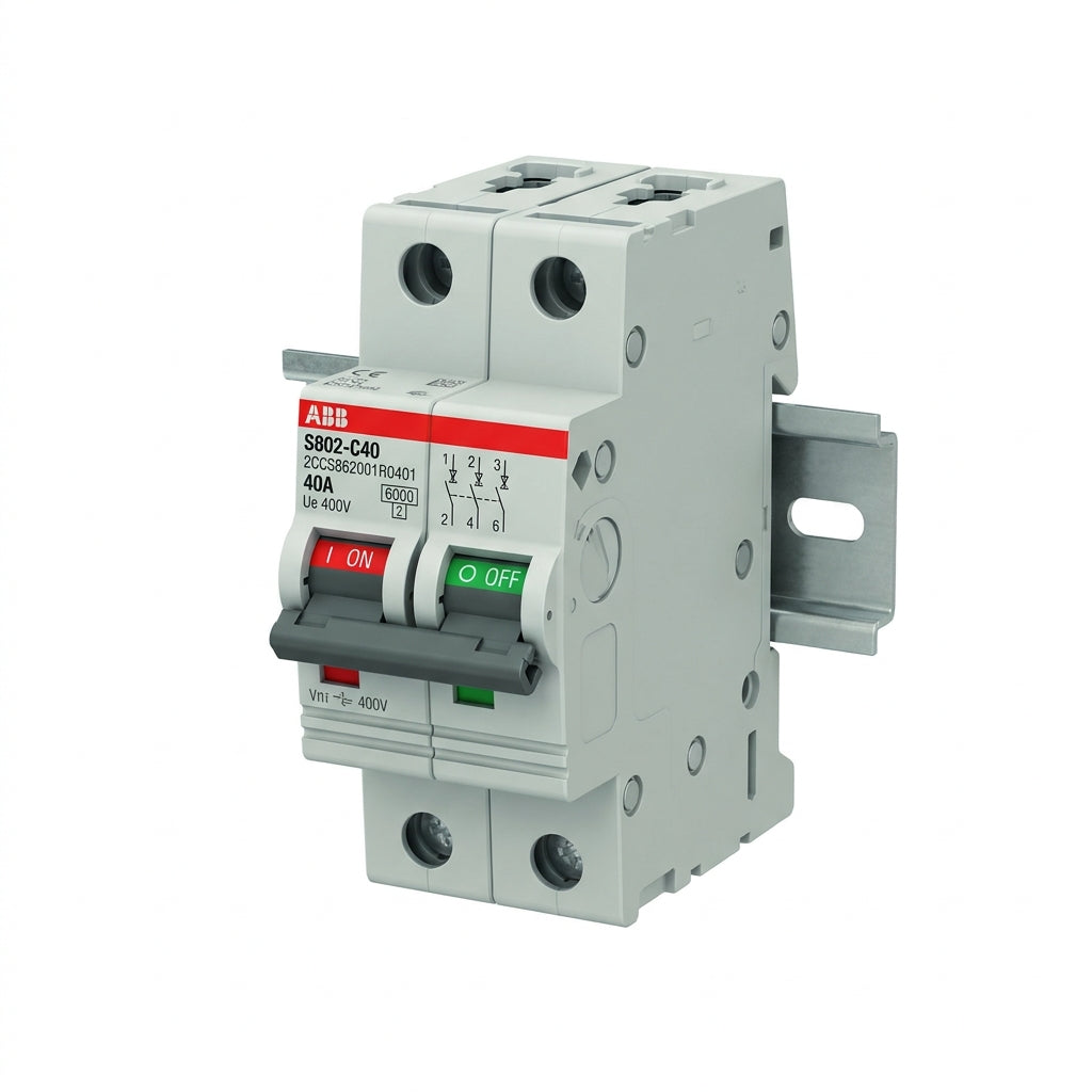 ABB 2CCS862001R0401 INTERRUPTORES TERMOMAGNETICOS MINIATURA RIEL DIN