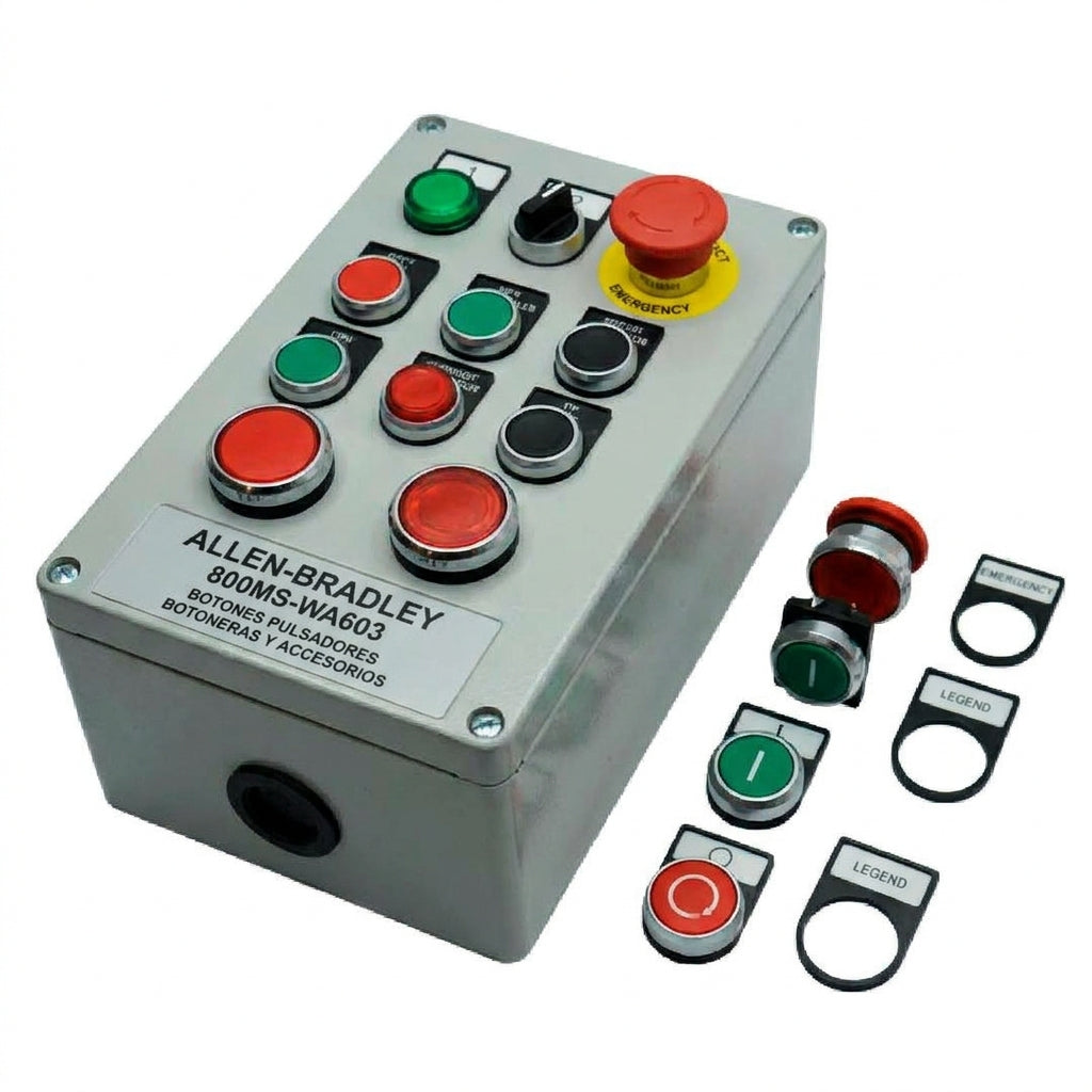 ALLEN-BRADLEY 800MS-WA603 BOTONES PULSADORES BOTONERAS Y ACCESORIOS