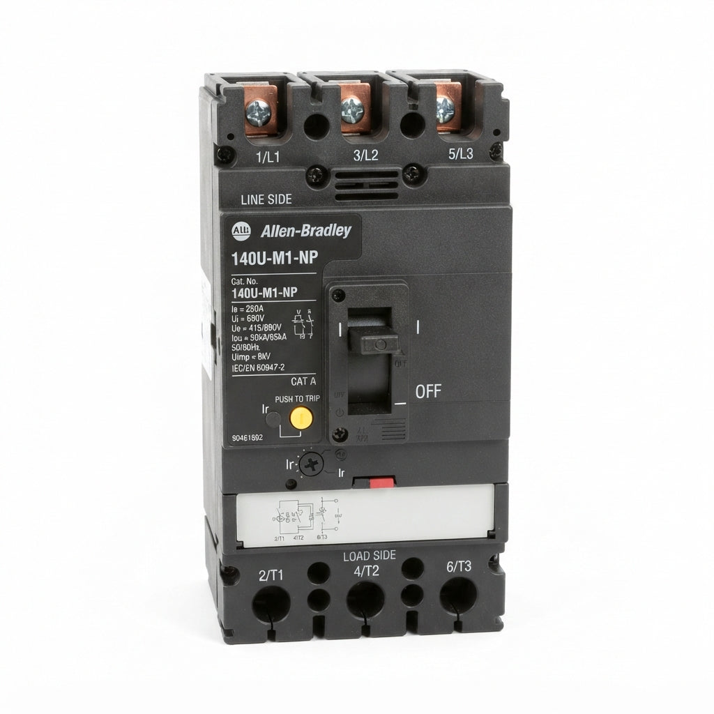 ALLEN-BRADLEY 140U-M1-NP INTERRUPTORES TERMOMAGNETICOS EN CAJA MOLDEADA