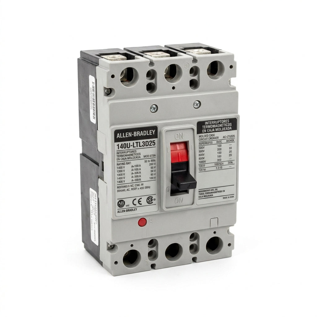 ALLEN-BRADLEY 140U-LTL3D25 INTERRUPTORES TERMOMAGNETICOS EN CAJA MOLDEADA