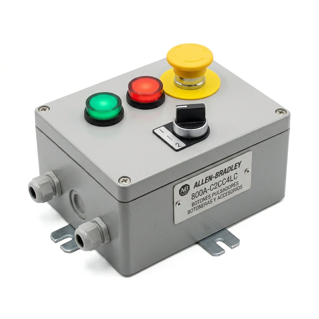 ALLEN-BRADLEY 800A-C2CC4LC BOTONES PULSADORES BOTONERAS Y ACCESORIOS