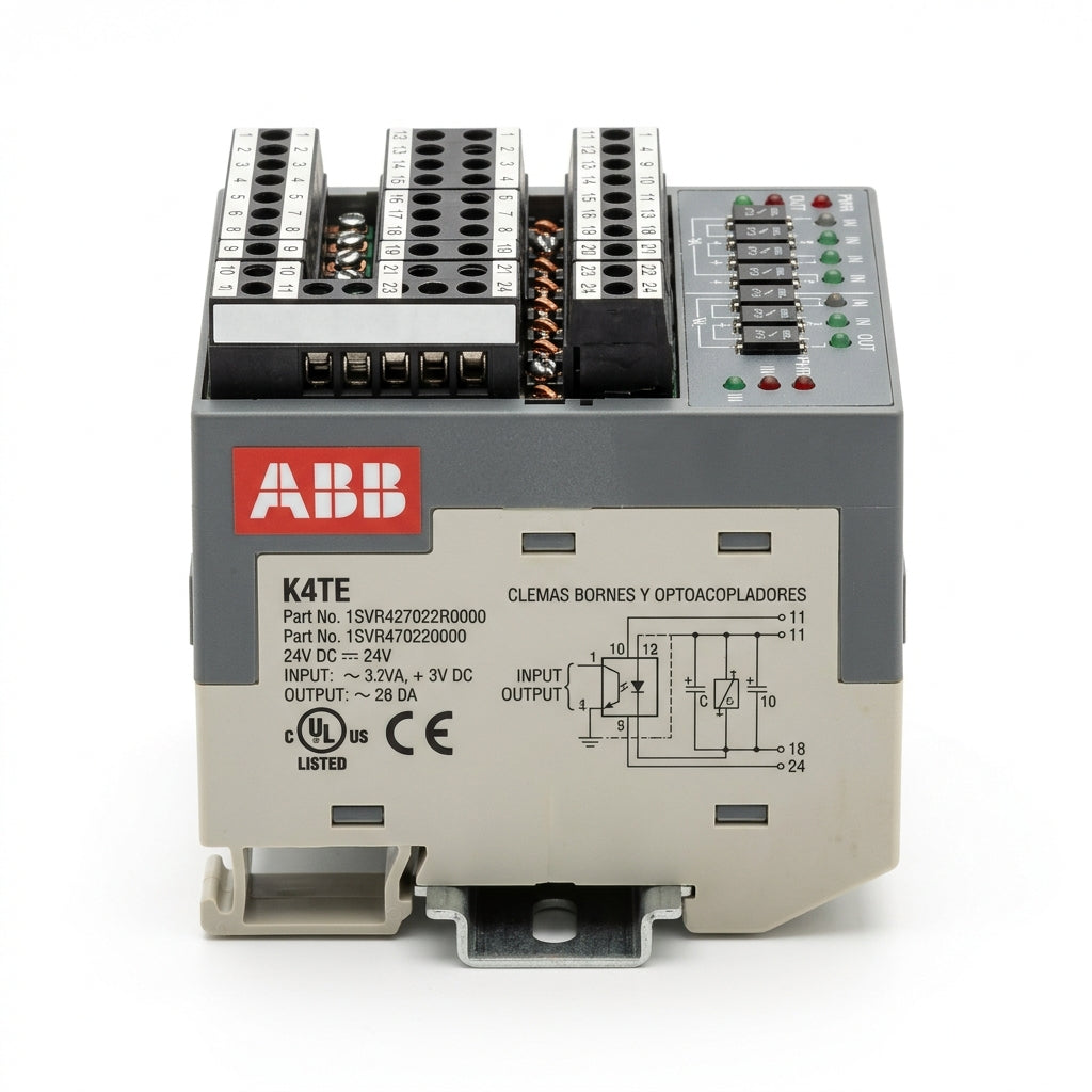 ABB K4TE CLEMAS BORNES Y OPTOACOPLADORES
