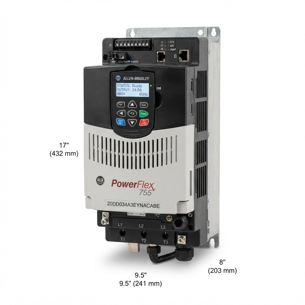 ALLEN-BRADLEY 20DD034A3EYNACABE VARIADORES DE FRECUENCIA O VELOCIDAD (DRIVES)
