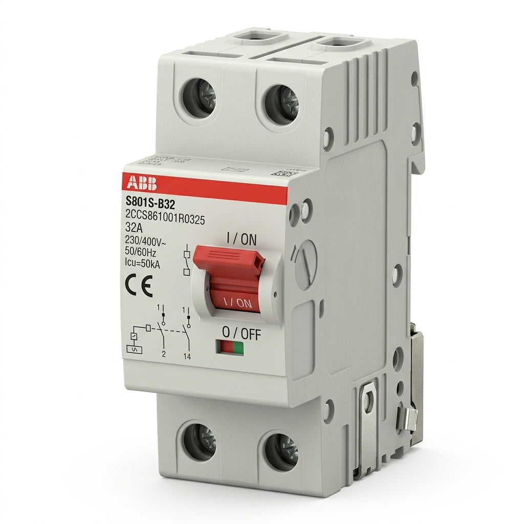 ABB 2CCS861001R0325 INTERRUPTORES TERMOMAGNETICOS MINIATURA RIEL DIN