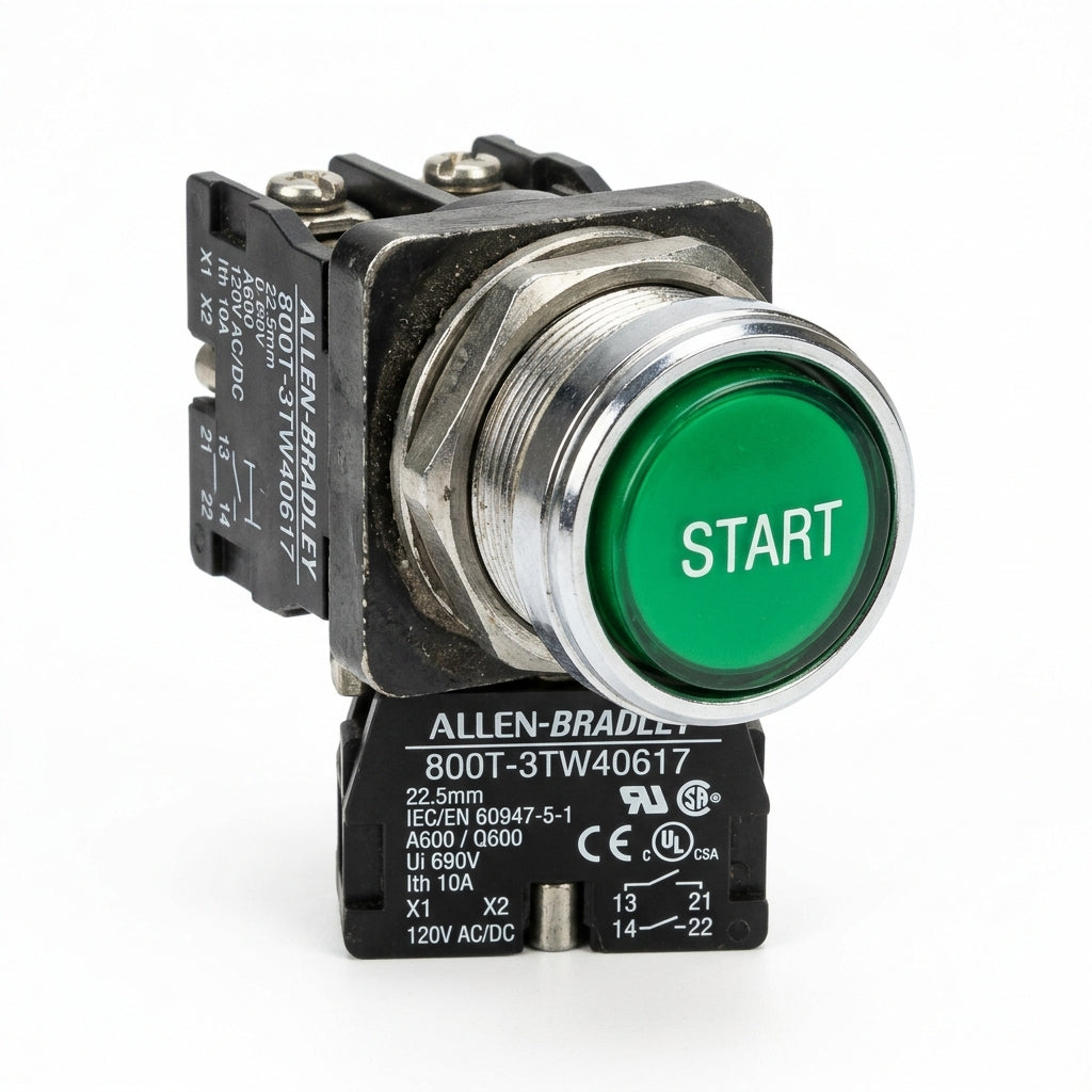 ALLEN-BRADLEY 800T-3TW40617 BOTONES PULSADORES BOTONERAS Y ACCESORIOS