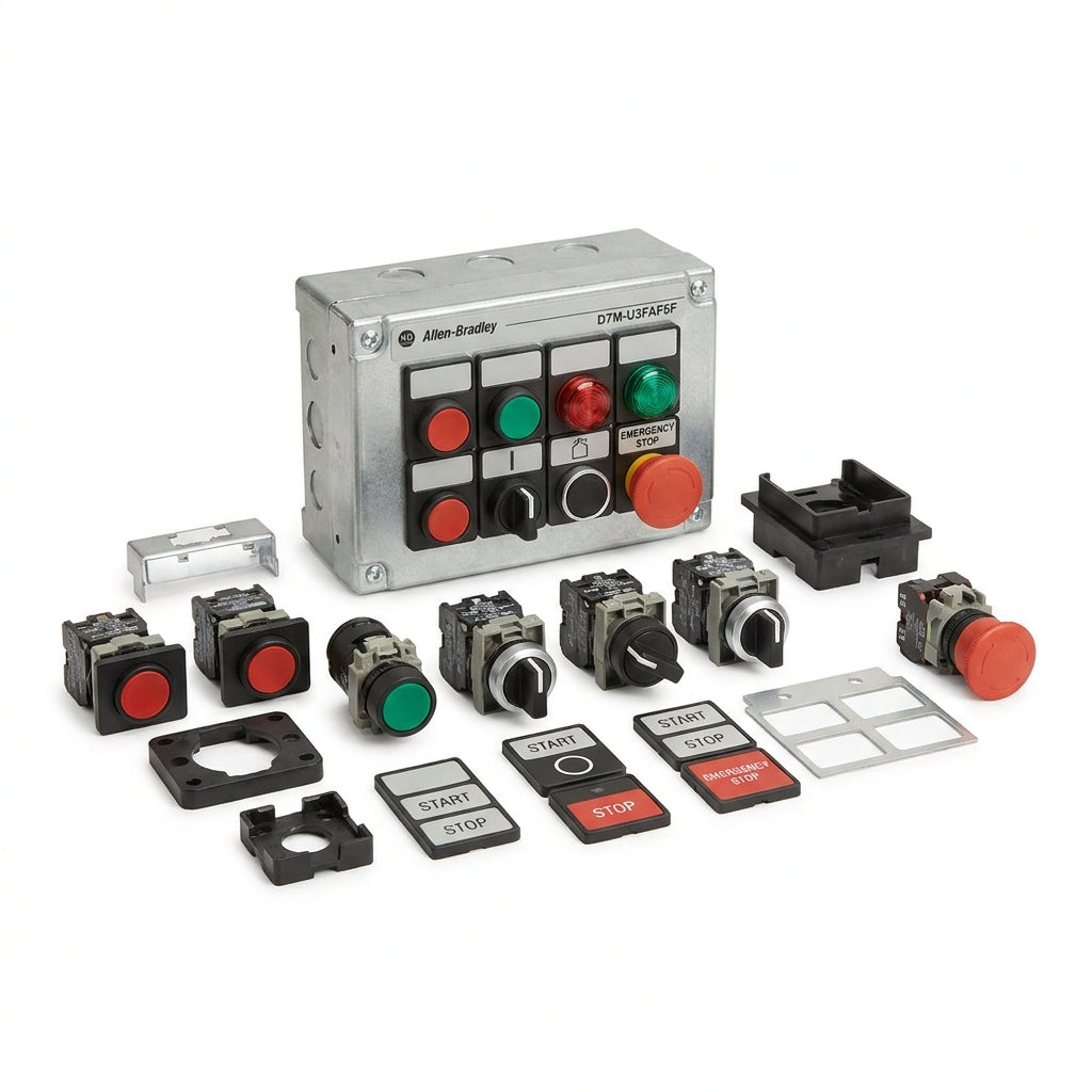 ALLEN-BRADLEY D7M-U3FAF5F BOTONES PULSADORES BOTONERAS Y ACCESORIOS