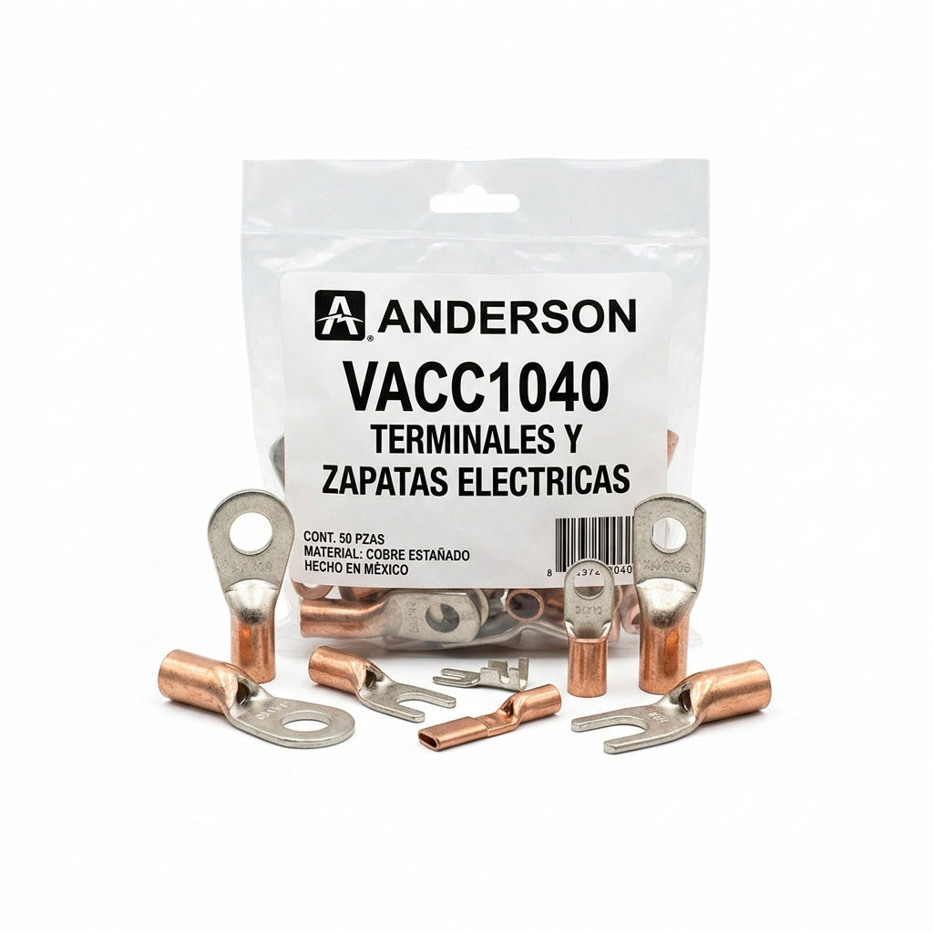 ANDERSON VACC1040 TERMINALES Y ZAPATAS ELECTRICAS