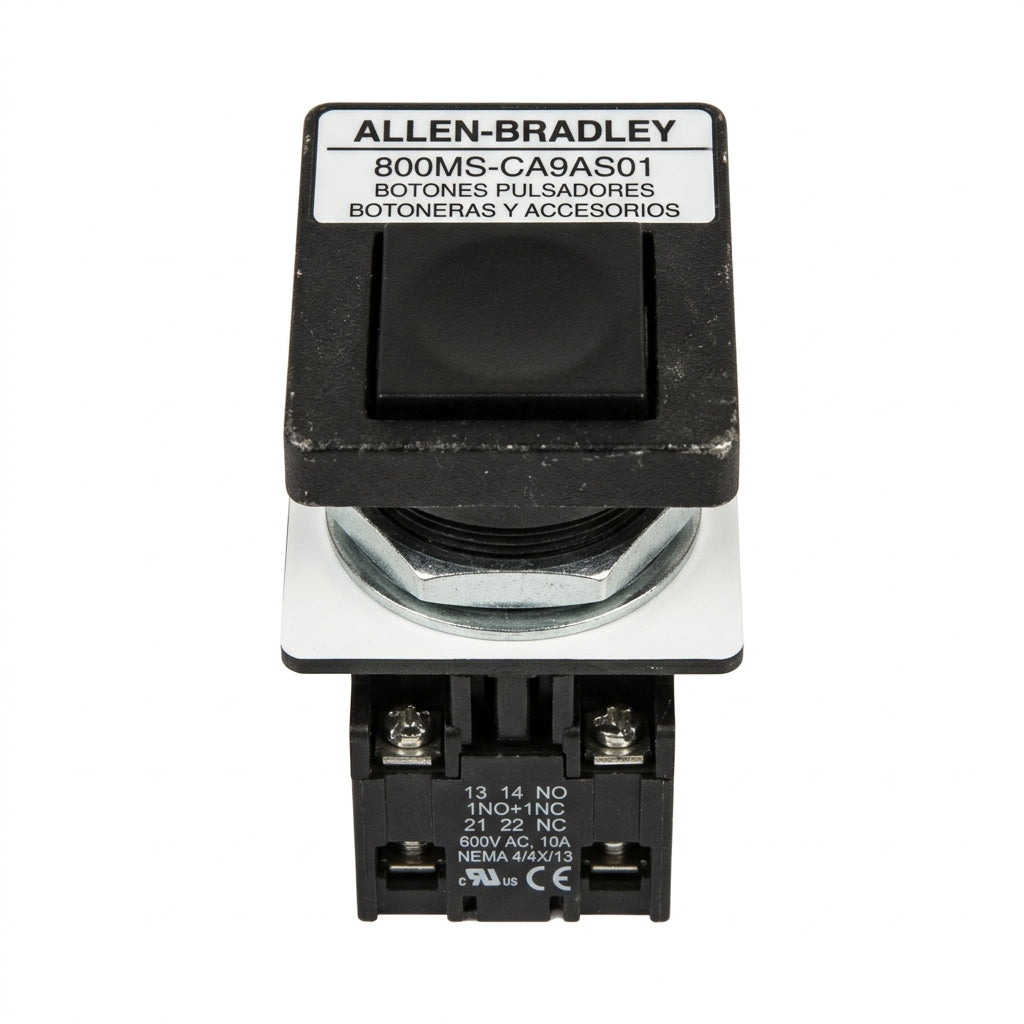ALLEN-BRADLEY 800MS-CA9AS01 BOTONES PULSADORES BOTONERAS Y ACCESORIOS