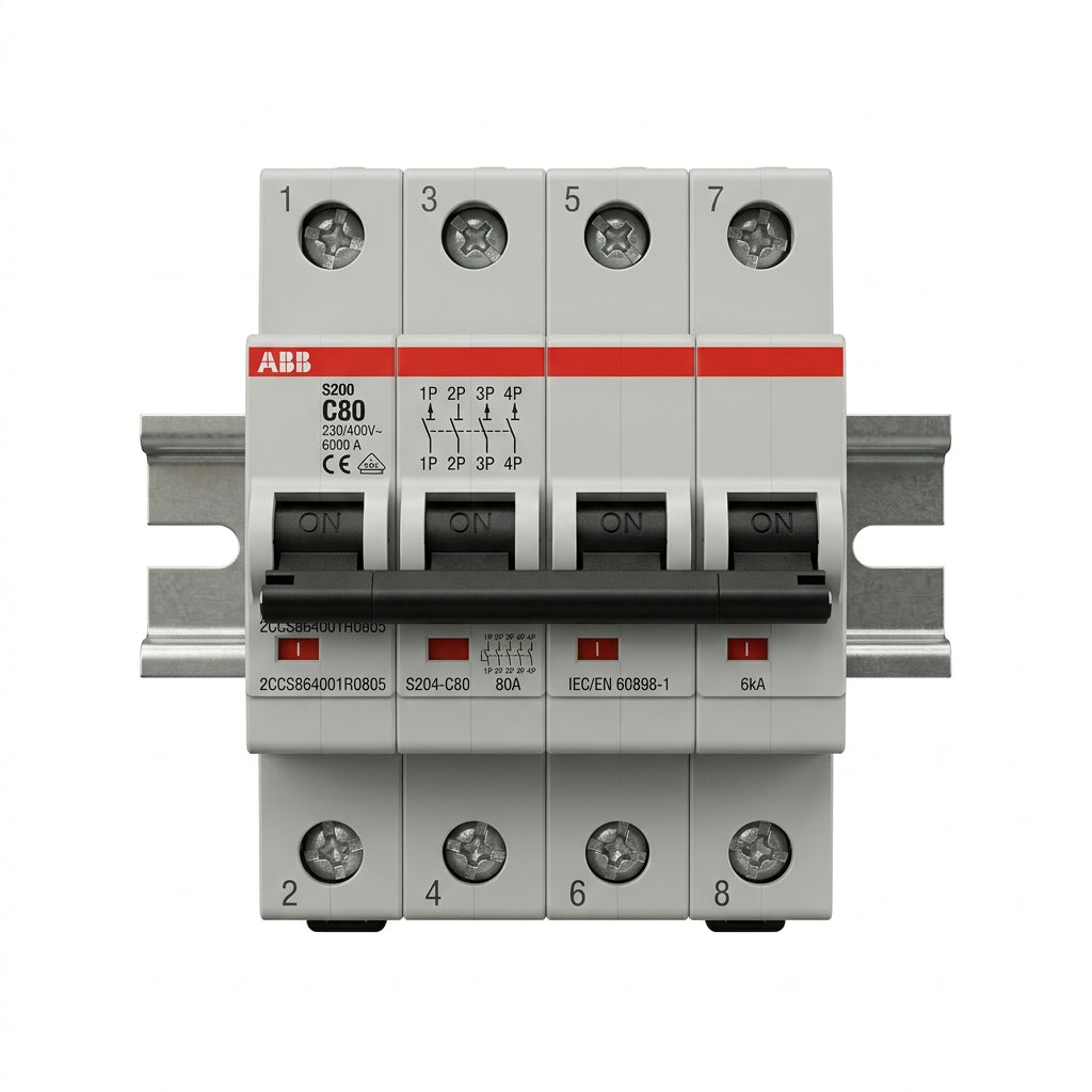 ABB 2CCS864001R0805 INTERRUPTORES TERMOMAGNETICOS MINIATURA RIEL DIN