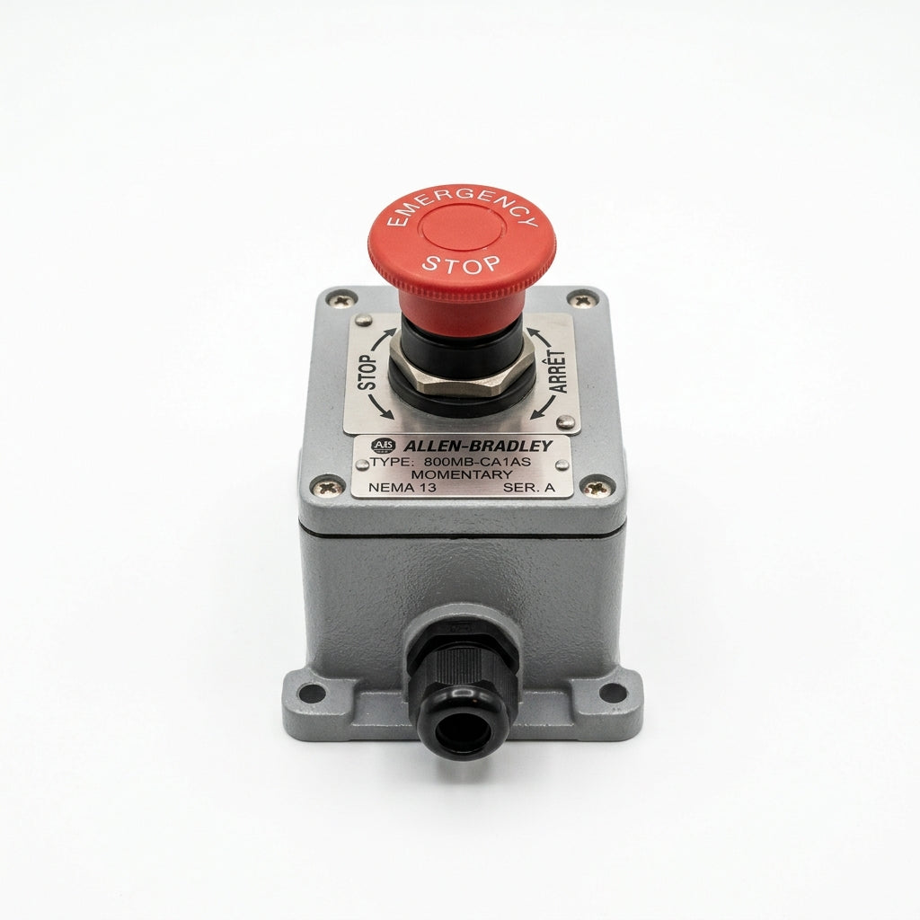 ALLEN-BRADLEY 800MB-CA1AS BOTONES PULSADORES BOTONERAS Y ACCESORIOS