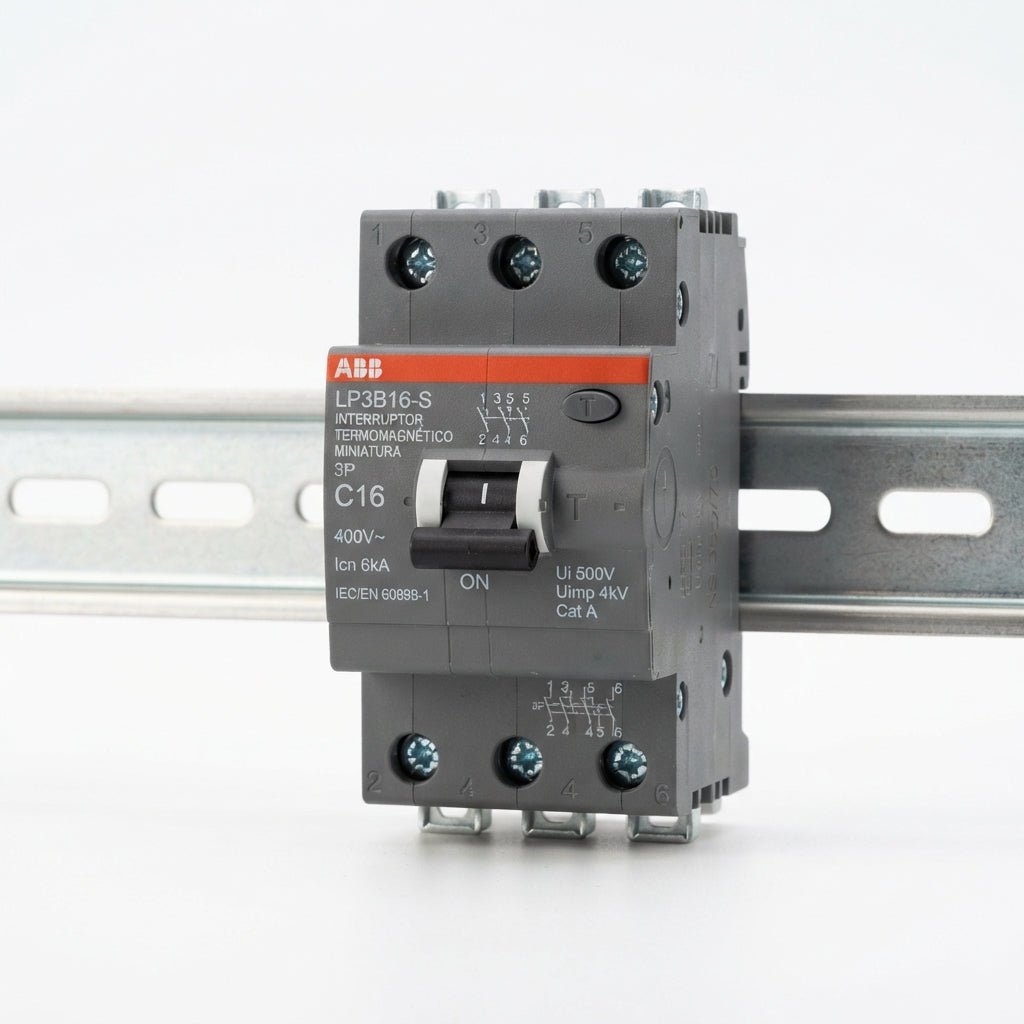 ABB LP3B16-S INTERRUPTORES TERMOMAGNETICOS MINIATURA RIEL DIN