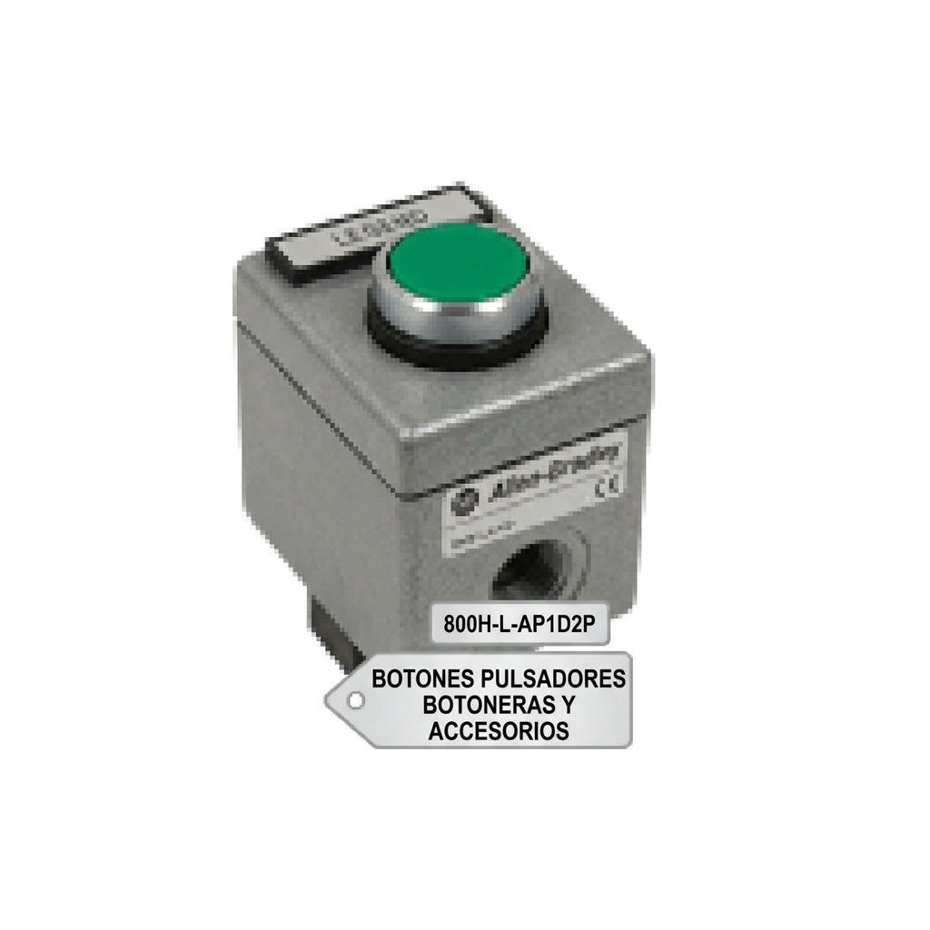 ALLEN-BRADLEY 800H-L-AP1D2P BOTONES PULSADORES BOTONERAS Y ACCESORIOS