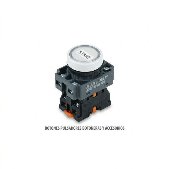 ALLEN-BRADLEY 800E-12WE101 BOTONES PULSADORES BOTONERAS Y ACCESORIOS