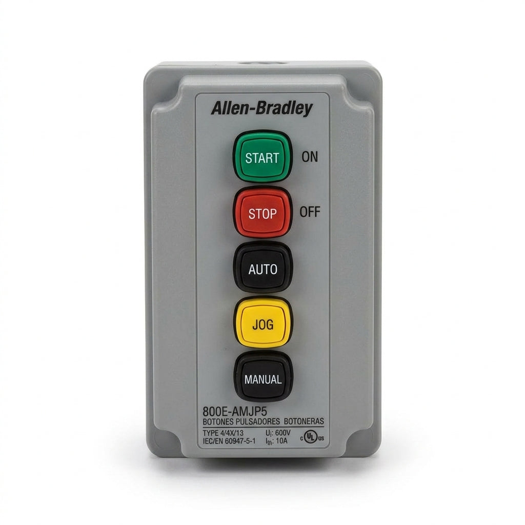 ALLEN-BRADLEY 800E-AMJP5 BOTONES PULSADORES BOTONERAS