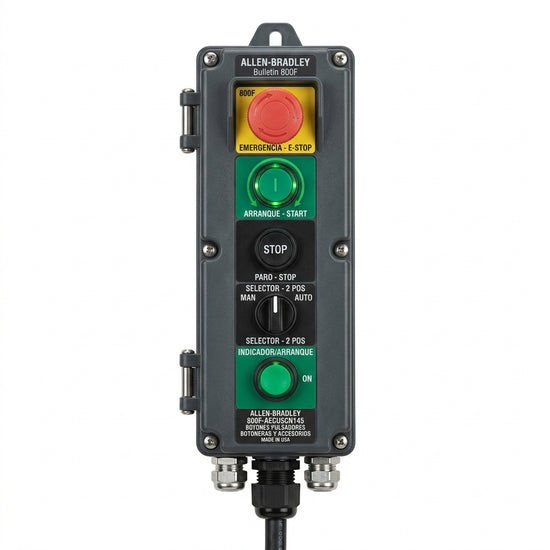 ALLEN-BRADLEY 800F-AECU5CN145 BOTONES PULSADORES BOTONERAS Y ACCESORIOS