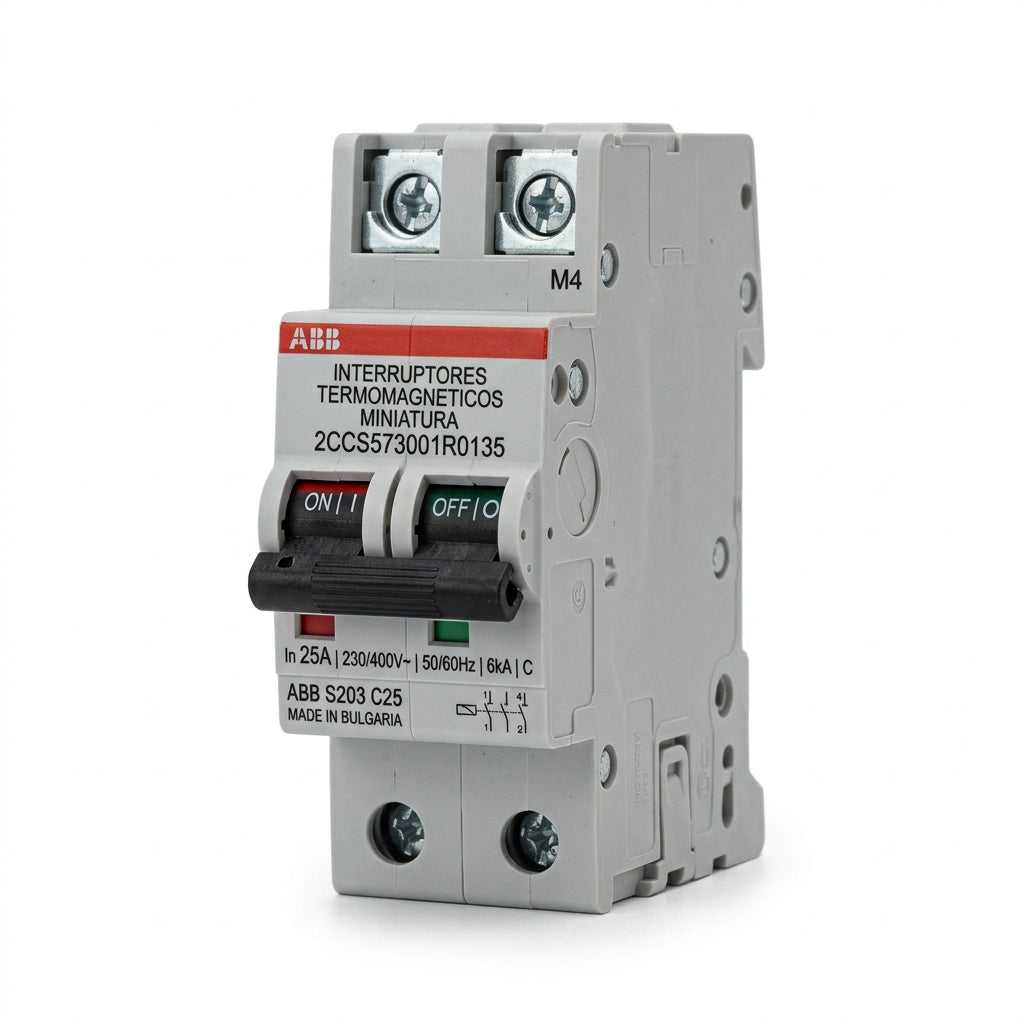 ABB 2CCS573001R0135 INTERRUPTORES TERMOMAGNETICOS MINIATURA RIEL DIN