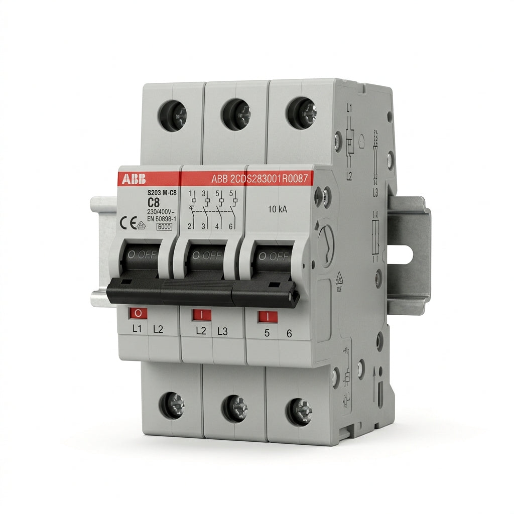 ABB 2CDS283001R0087 INTERRUPTORES TERMOMAGNETICOS MINIATURA RIEL DIN