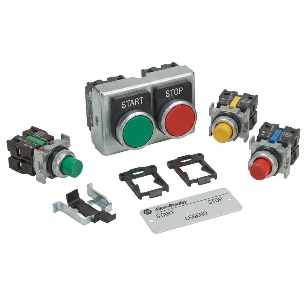 ALLEN-BRADLEY 800F-M-U3E5F5F BOTONES PULSADORES BOTONERAS Y ACCESORIOS