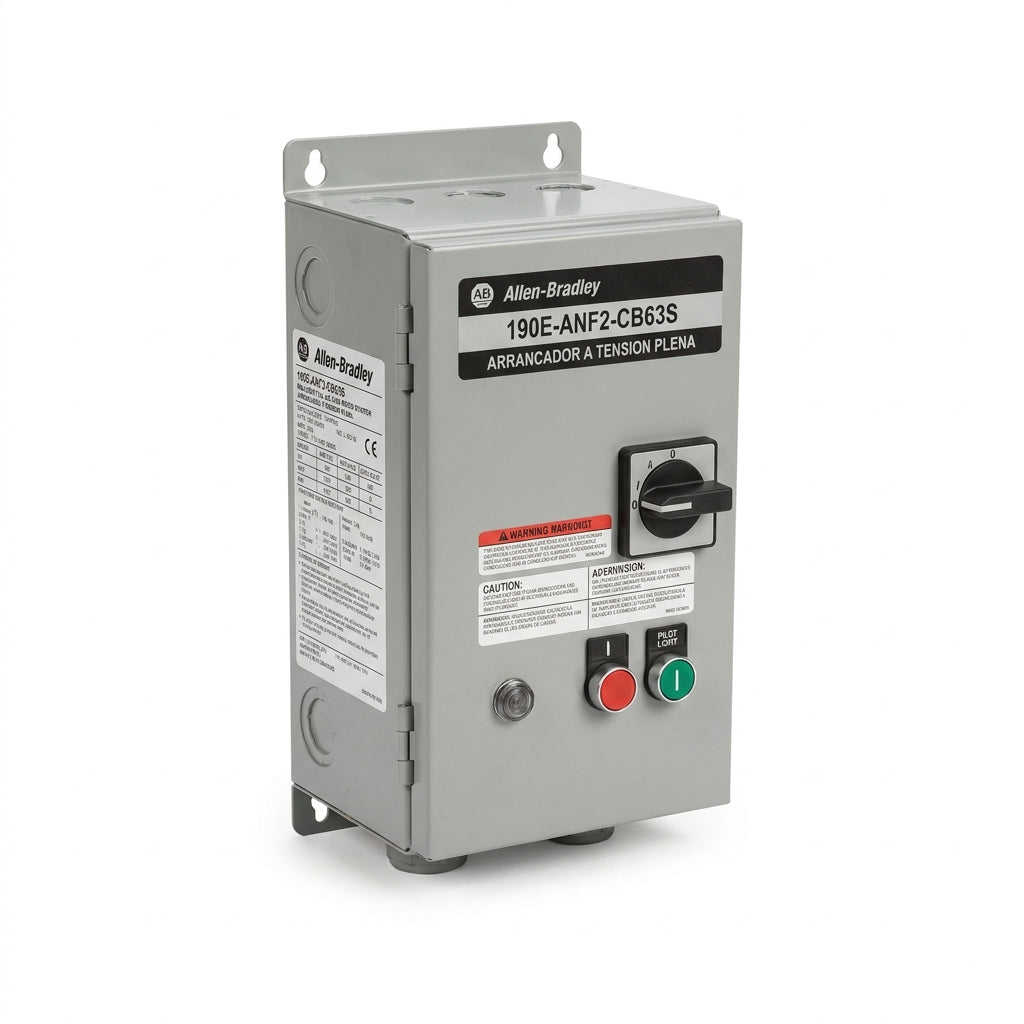 ALLEN-BRADLEY 190E-ANF2-CB63S ARRANCADORES A TENSION PLENA