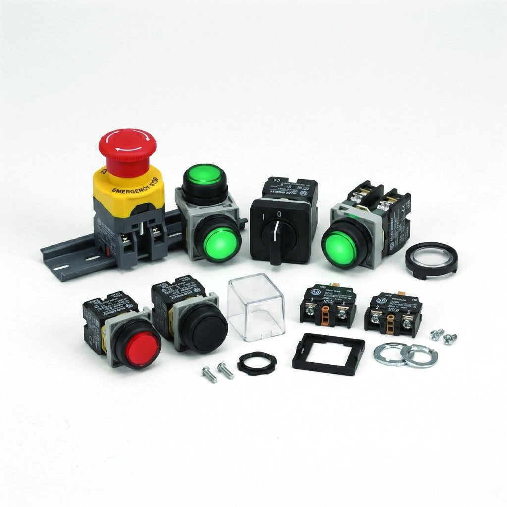 ALLEN-BRADLEY 800G-ALGS BOTONES PULSADORES BOTONERAS Y ACCESORIOS