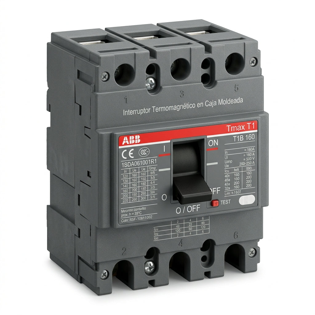 ABB 1SDA061001R1 INTERRUPTORES TERMOMAGNETICOS EN CAJA MOLDEADA