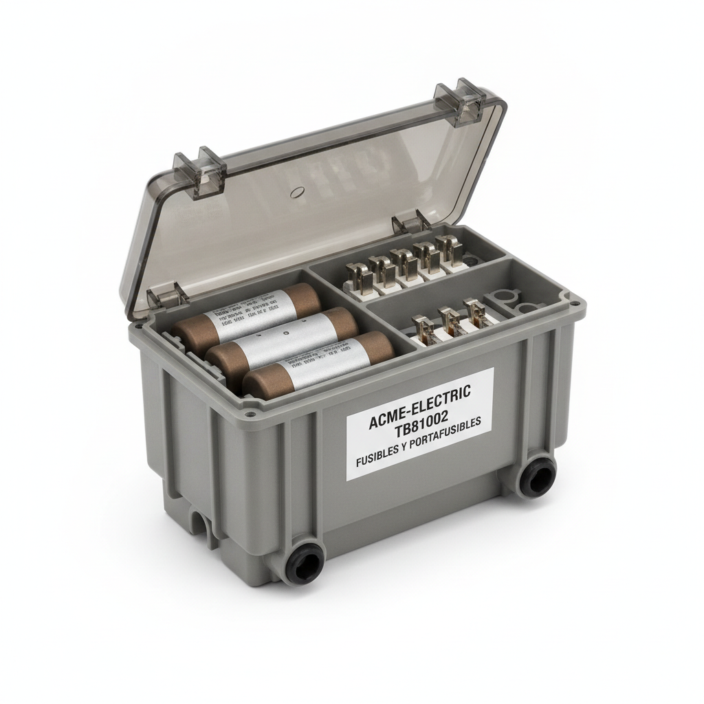 ACME-ELECTRIC TB81002 FUSIBLES Y PORTAFUSIBLES