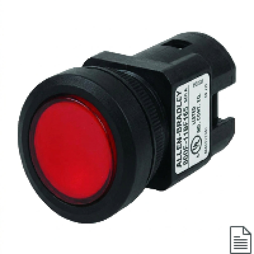 ALLEN-BRADLEY 800F-11BF165 BOTONES PULSADORES BOTONERAS Y ACCESORIOS
