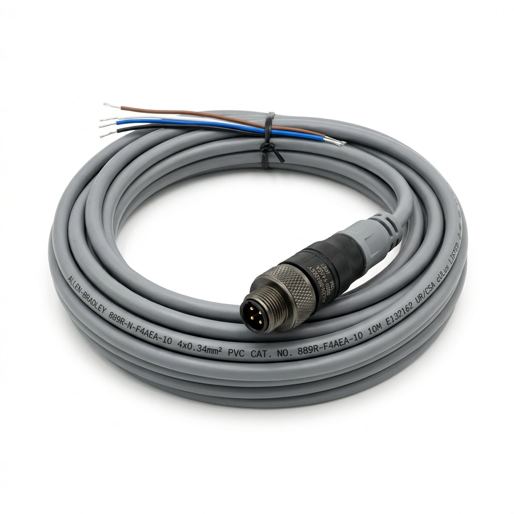 ALLEN-BRADLEY 889R-N-F4AEA-10 CONECTORES RAPIDOS Y CABLES PARA SENSOR (CORDSETS)