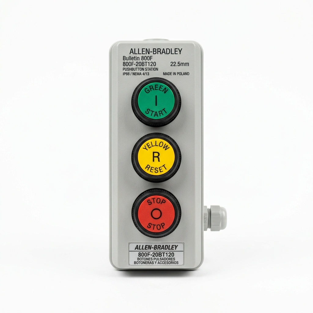 ALLEN-BRADLEY 800F-20BT120 BOTONES PULSADORES BOTONERAS Y ACCESORIOS