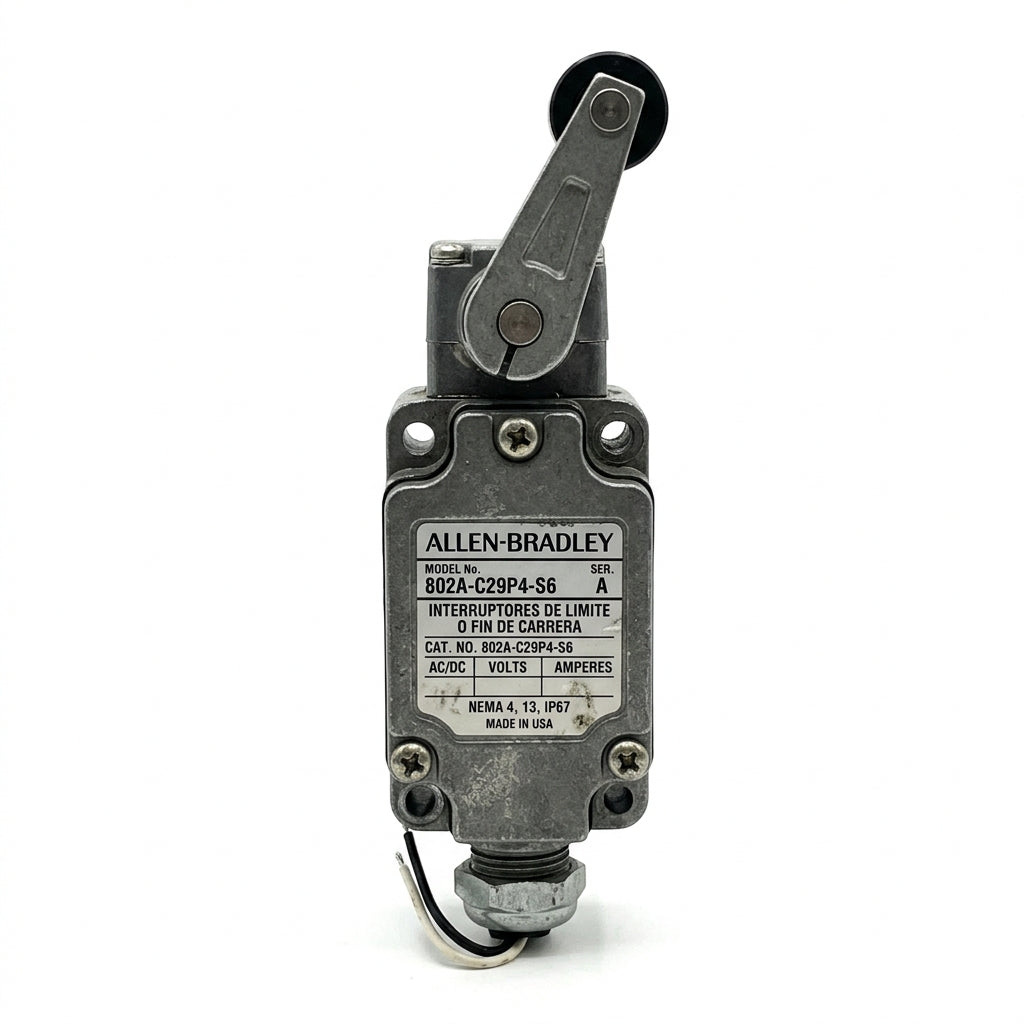 ALLEN-BRADLEY 802A-C29P4-S6 INTERRUPTORES DE LIMITE O FIN DE CARRERA