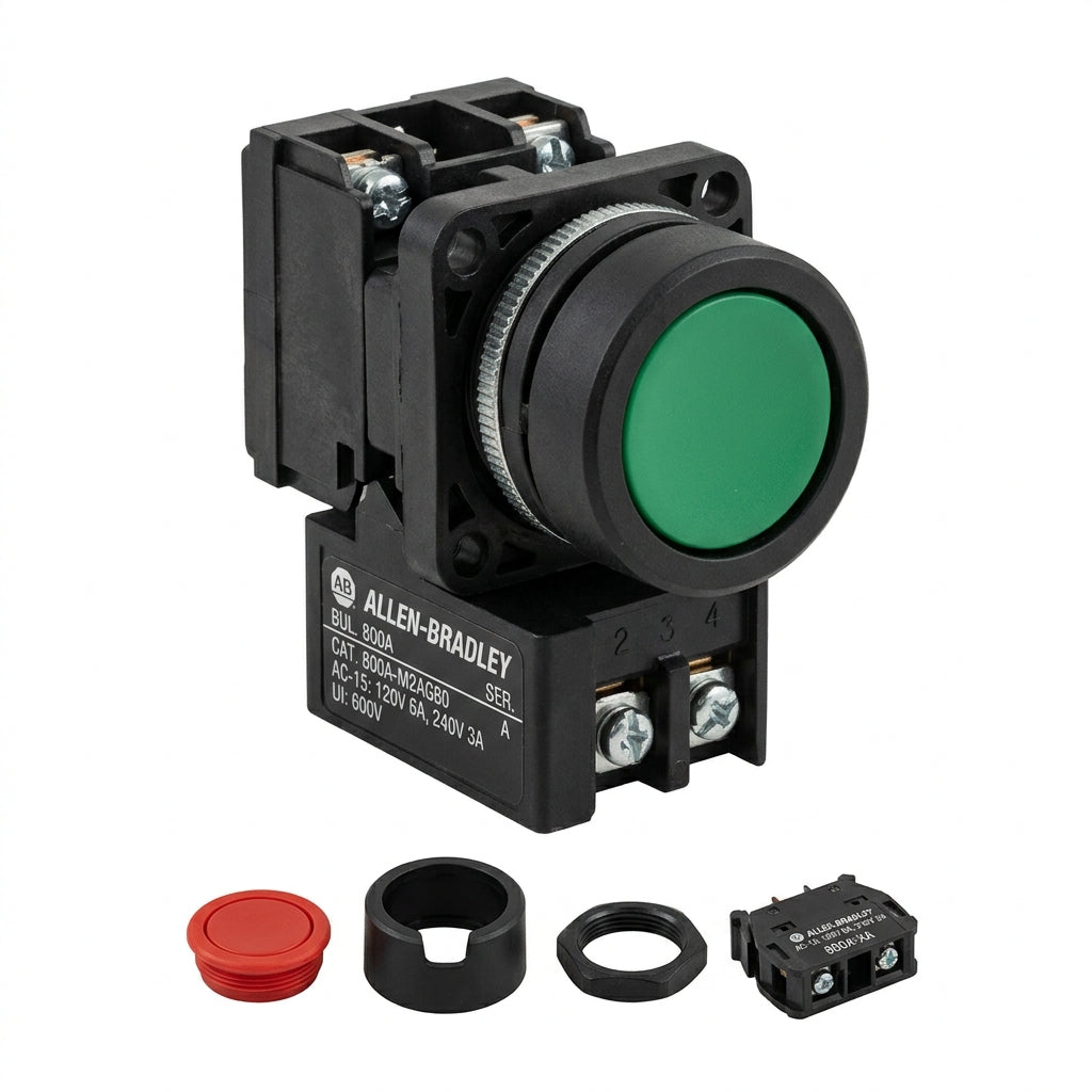 ALLEN-BRADLEY 800A-M2AG80 BOTONES PULSADORES BOTONERAS Y ACCESORIOS