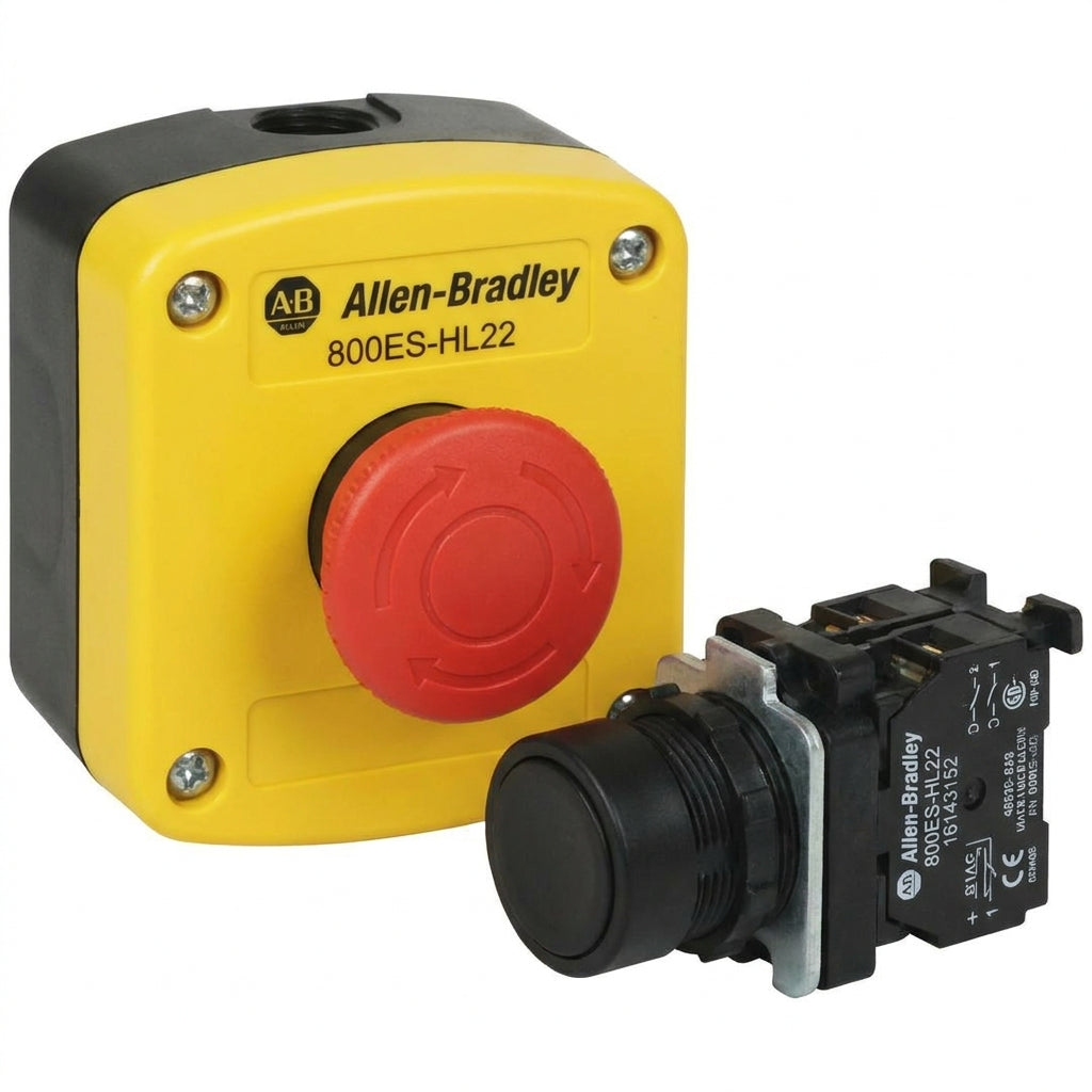 ALLEN-BRADLEY 800ES-HL22 BOTONES PULSADORES BOTONERAS Y ACCESORIOS