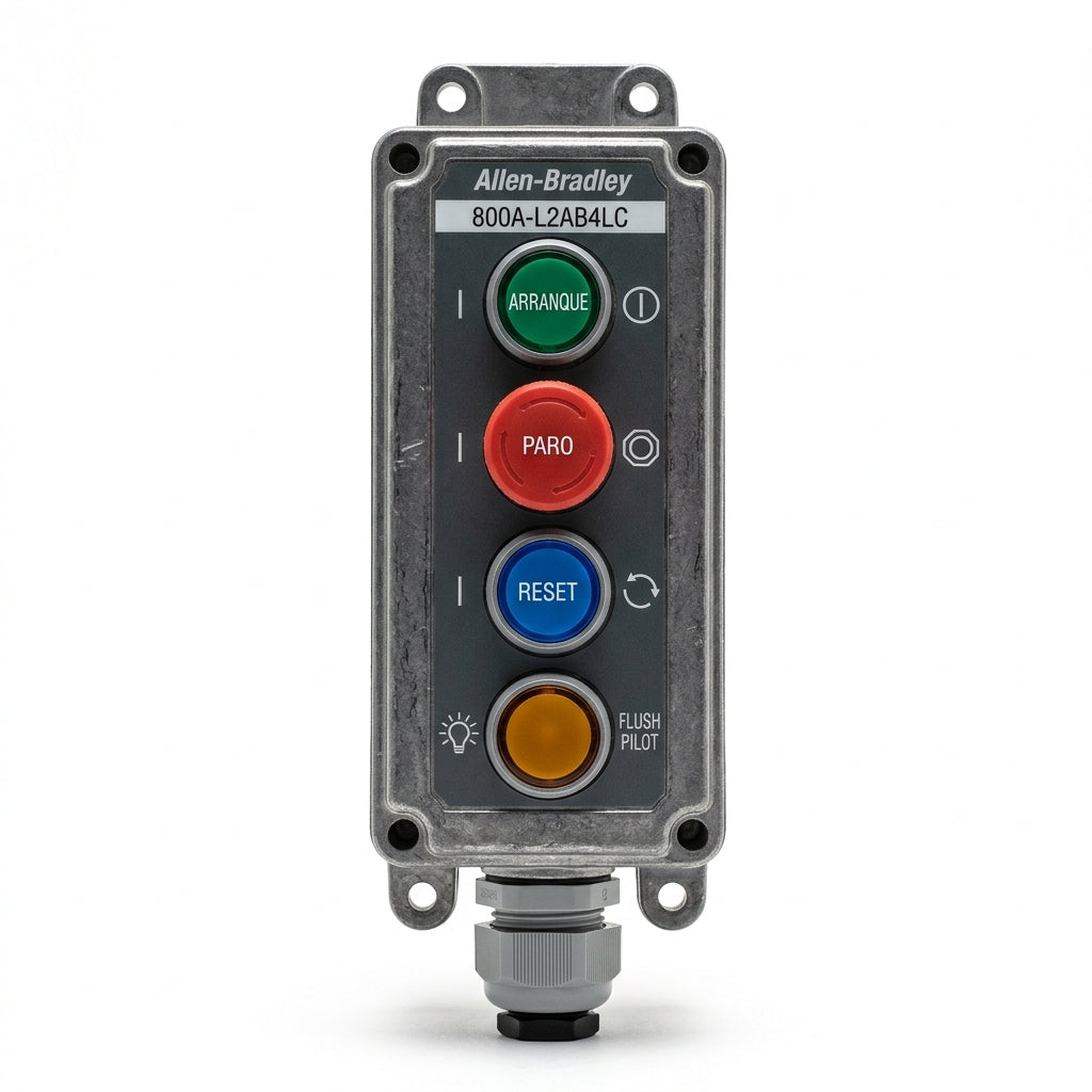 ALLEN-BRADLEY 800A-L2AB4LC BOTONES PULSADORES BOTONERAS Y ACCESORIOS