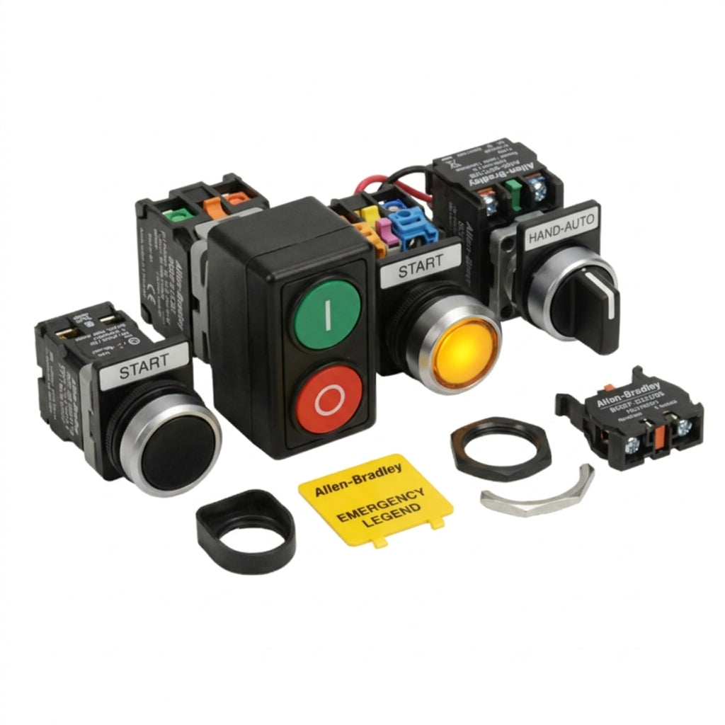 ALLEN-BRADLEY 800F-AE5CU880 BOTONES PULSADORES BOTONERAS Y ACCESORIOS