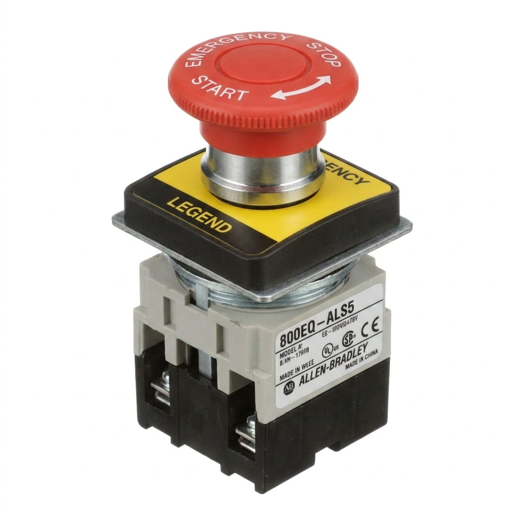 ALLEN-BRADLEY 800EQ-ALS5 BOTONES PULSADORES BOTONERAS