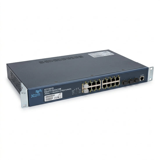 3COM 0231A41D EQUIPO DATACOM (REDES Y CABLEADO ESTRUCTURADO)
