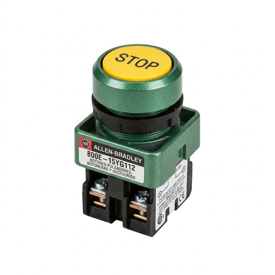 ALLEN-BRADLEY 800E-15YG112 BOTONES PULSADORES BOTONERAS Y ACCESORIOS