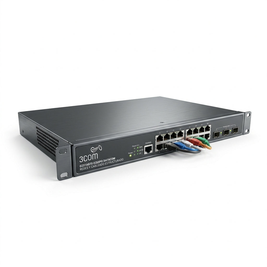 3COM 0231A87D EQUIPO DATACOM (REDES Y CABLEADO ESTRUCTURADO)