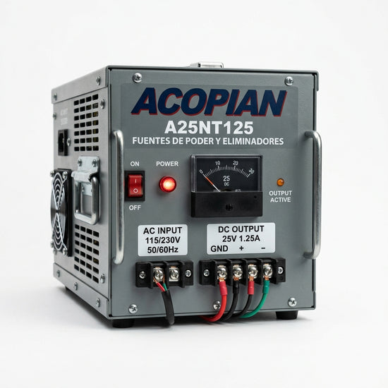 ACOPIAN A25NT125 FUENTES DE PODER Y ELIMINADORES