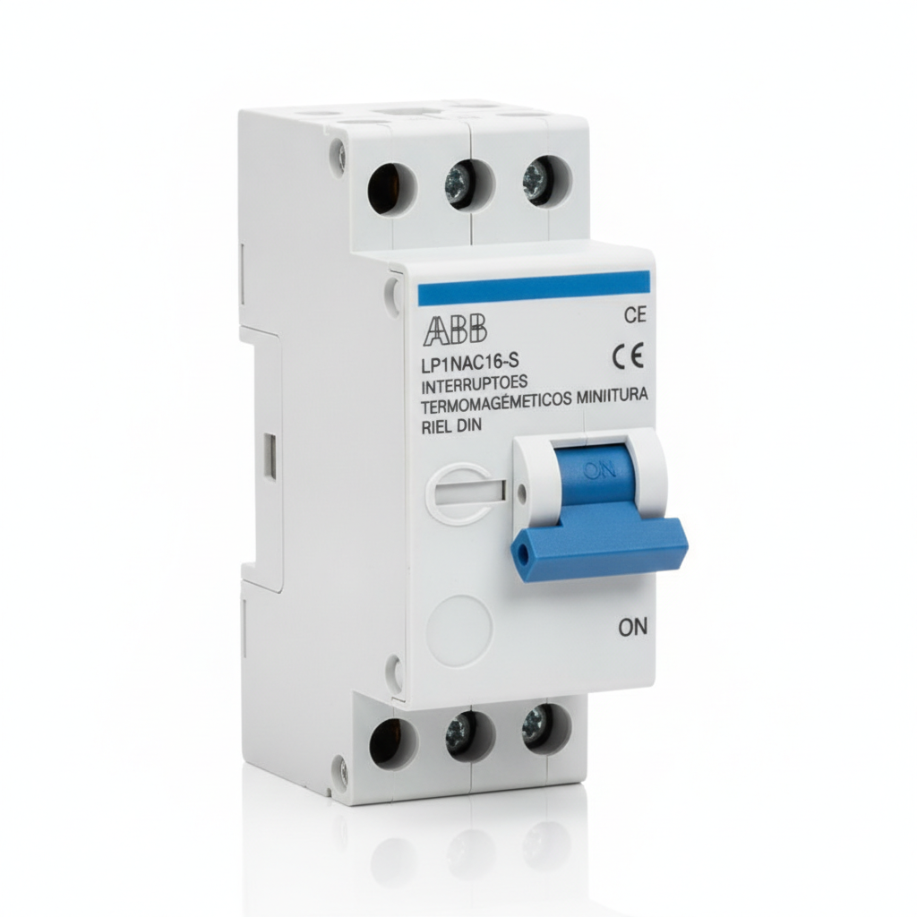 ABB LP1NAC16-S INTERRUPTORES TERMOMAGNETICOS MINIATURA RIEL DIN