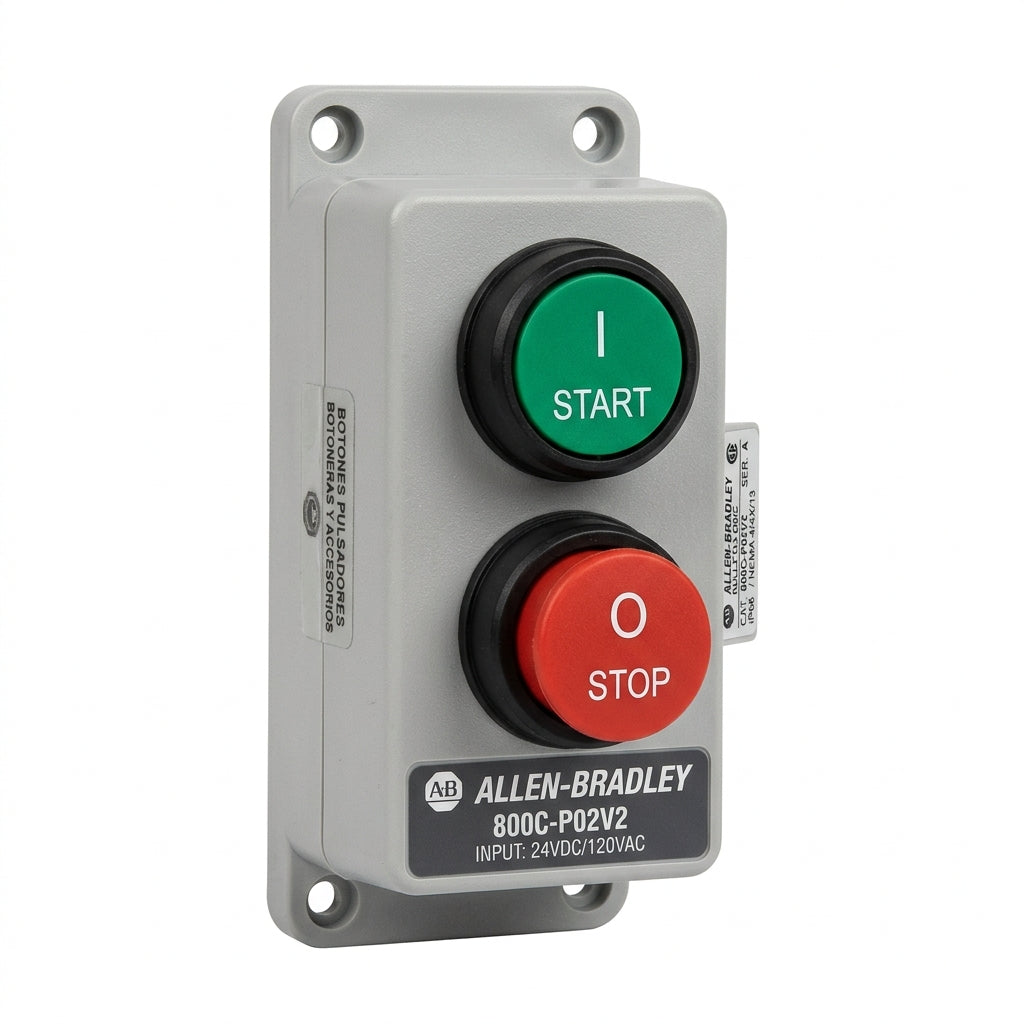 ALLEN-BRADLEY 800C-P02V2 BOTONES PULSADORES BOTONERAS Y ACCESORIOS