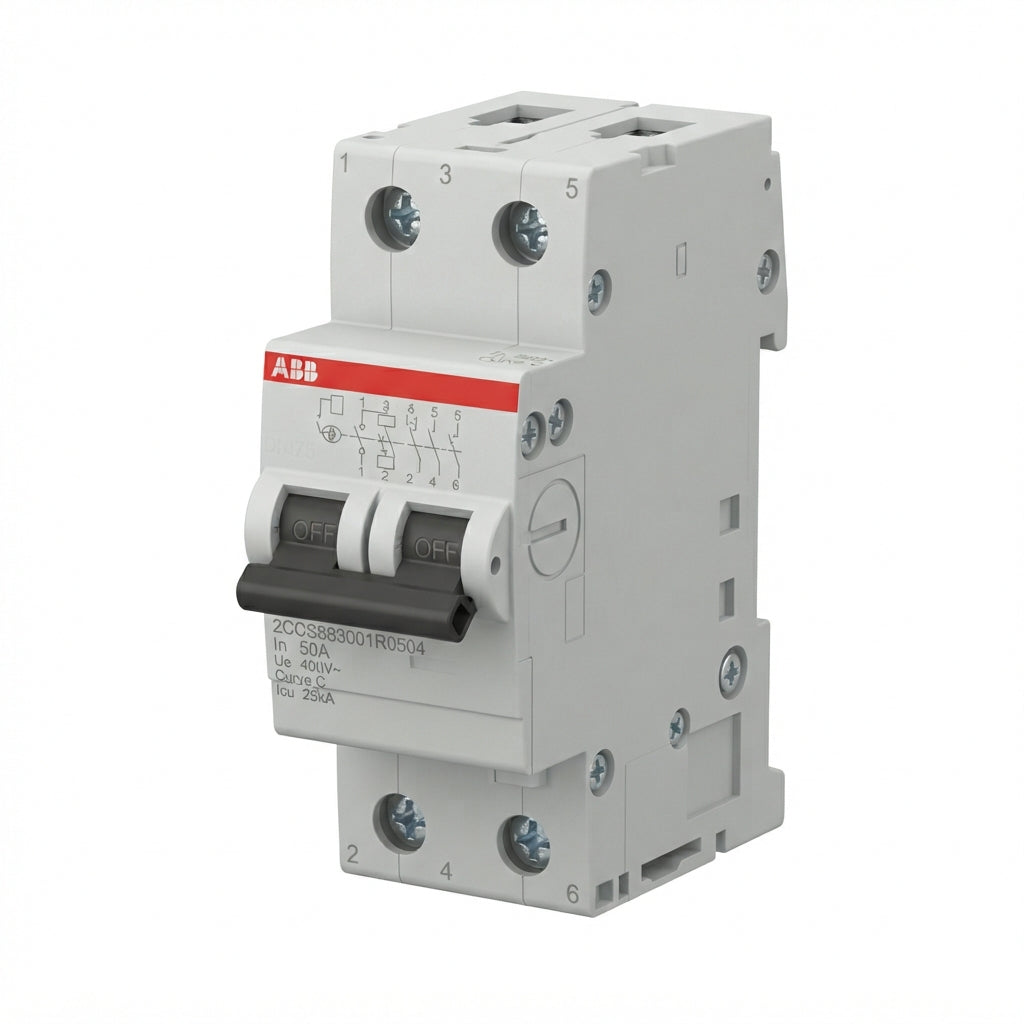 ABB 2CCS883001R0504 INTERRUPTORES TERMOMAGNETICOS MINIATURA RIEL DIN