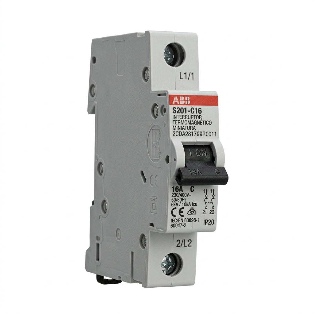ABB 2CDA281799R0011 INTERRUPTORES TERMOMAGNETICOS MINIATURA RIEL DIN