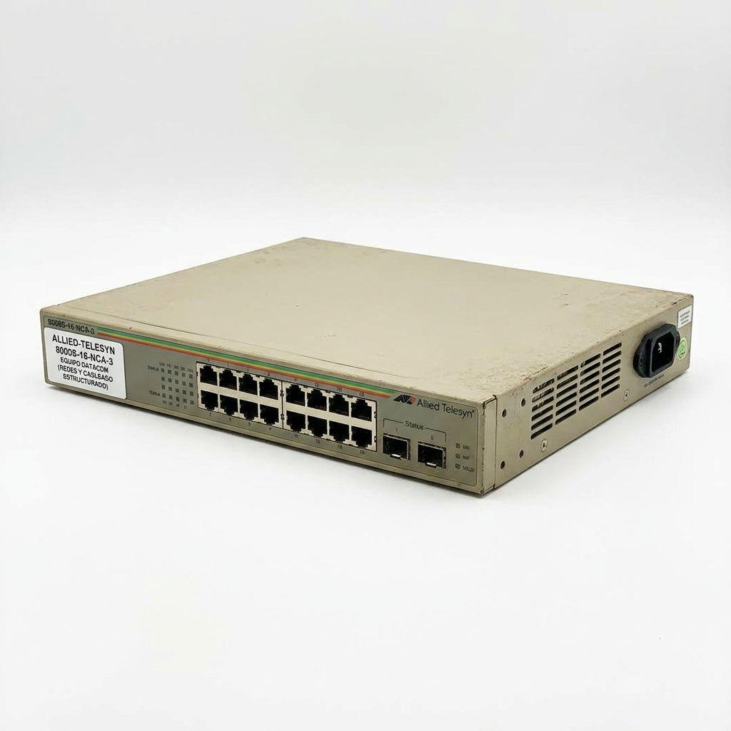 ALLIED-TELESYN 8000S-16-NCA-3 EQUIPO DATACOM (REDES Y CABLEADO ESTRUCTURADO)