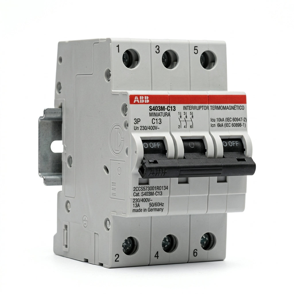 ABB 2CCS573001R0134 INTERRUPTORES TERMOMAGNETICOS MINIATURA RIEL DIN